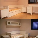 Dormitorio juvenil pino macizo lacado blanco